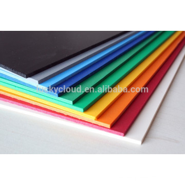 Impresión UV PVC foamex para interior y exterior signo sintra colorido